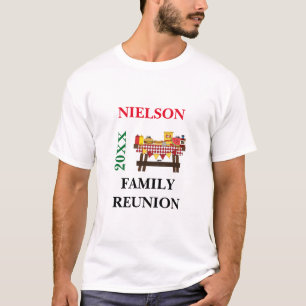 Family Wiedersehen T - Shirt mit Family Picnic