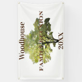 Family Wiedersehen Tree Banner (Vertikal)