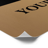 Family Wiedersehen Tree mit Fotos und Herz Poster (Ecke)