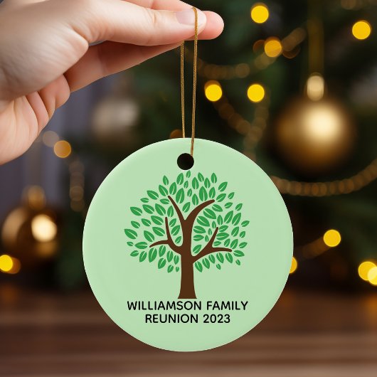 Family Wiedersehen Tree Niedlich Custom Matching W Keramik Ornament
