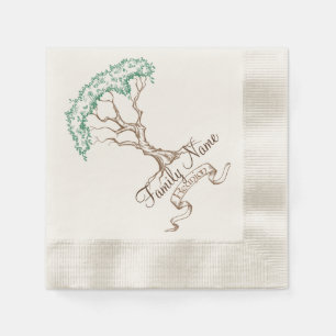 Family Wiedersehen Tree Serviette