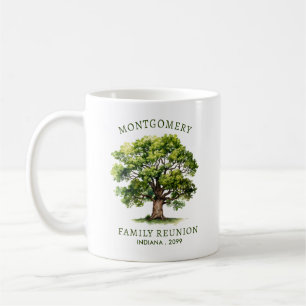 Family Wiedersehen Watercolor Family Tree Kaffeetasse