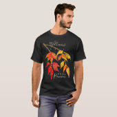 Family Wiedersehen Watercolor Herbstlaub T - Shirt (Vorne ganz)