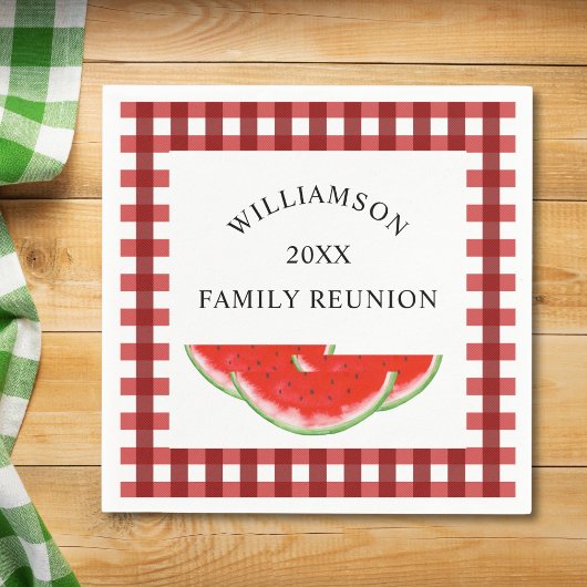 Family Wiedersehen Watermelon Serviette