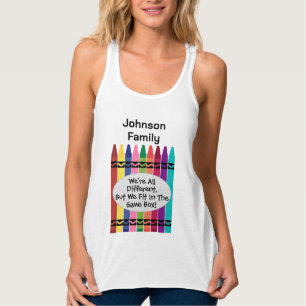 Family Wiedersehen Womens Racerback Tank Top