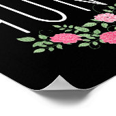 Family World's Great Aun Funny Auntie Ever Gift Poster (Ecke)