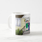 Family Zuhause, Paar Kaffeetasse (Vorderseite Links)