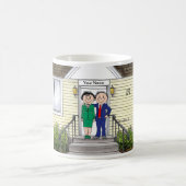 Family Zuhause, Paar Kaffeetasse (Mittel)