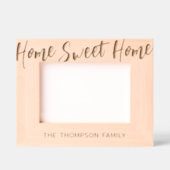 Family Zuhause Sweet Zuhause Geätzte Rahmen (Vorderseite)