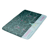 Family Zuhause Welcome Mat Tree Life Bath Mat Rug Badematte (Schrägansicht)