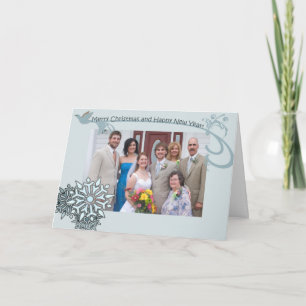 familyhoz+grnma5, snowflakebirdMCNY Feiertagskarte