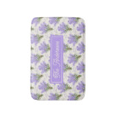 Familyname Provence Lavender Bunches  Badematte (Vorderseite Vertikal)