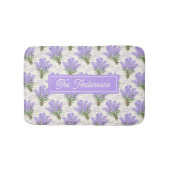 Familyname Provence Lavender Bunches  Badematte (Vorderseite)