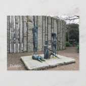 "Famine", St. Stephen's Green, Dublin, Irland. Postkarte (Vorderseite)