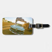 Famous Blue Swallow Motel on Route 66 Gepäckanhänger (Vorderseite horizontal)