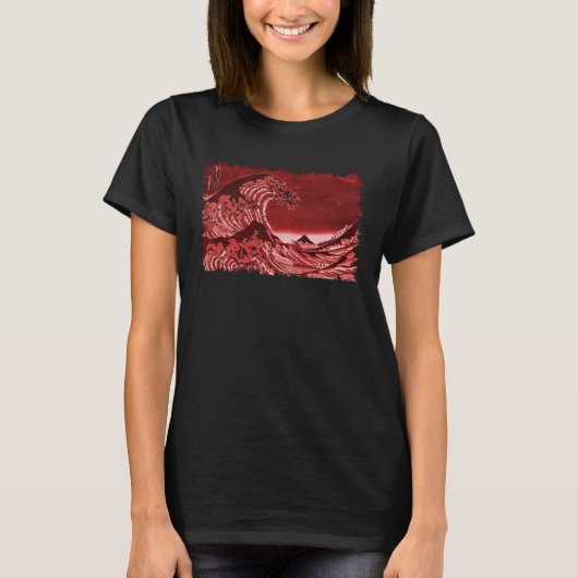 Famous Classic Great Ocean Wave Hokusai Special T-Shirt (Vorderseite)