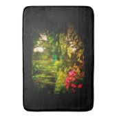 Famous Claude Monet Giverny Pond Lilies Badematte (Vorderseite Vertikal)