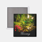 Famous Claude Monet Giverny Pond Lilies Magnet (Vorderseite/Rückseite)