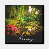 Famous Claude Monet Giverny Pond Lilies Magnet (Vorne)