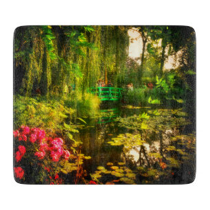 Famous Claude Monet Giverny Pond Lilies Schneidebrett