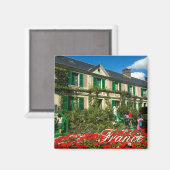 Famous Claude Monet Giverny Residence Frankreich Magnet (Vorderseite/Rückseite)