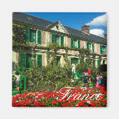 Famous Claude Monet Giverny Residence Frankreich Magnet (Vorne)