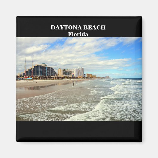 Famous Daytona Beach Florida Magnet (Vorne)