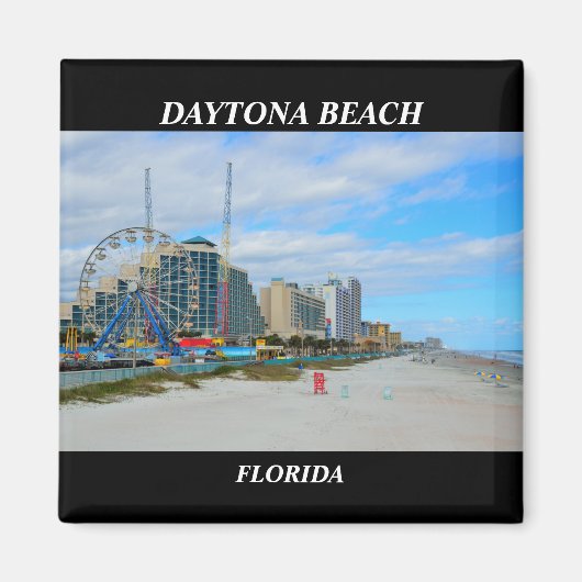 Famous Daytona Beach Florida Magnet (Vorne)