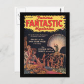 Famous Fantastic Mysteries v03n04 1941-10_Pulp Art Postkarte (Vorne/Hinten)