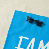 Famous for No Reason Strandtuch (Beispiel)