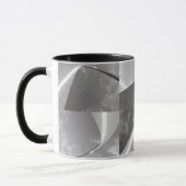 Famous Gateway Arch Black, White & Gray  Tasse (Links)