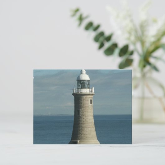 Famous Lighthouse Postcard Postkarte (Stehend Vorderseite)