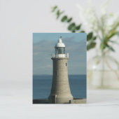 Famous Lighthouse Postcard Postkarte (Stehend Vorderseite)