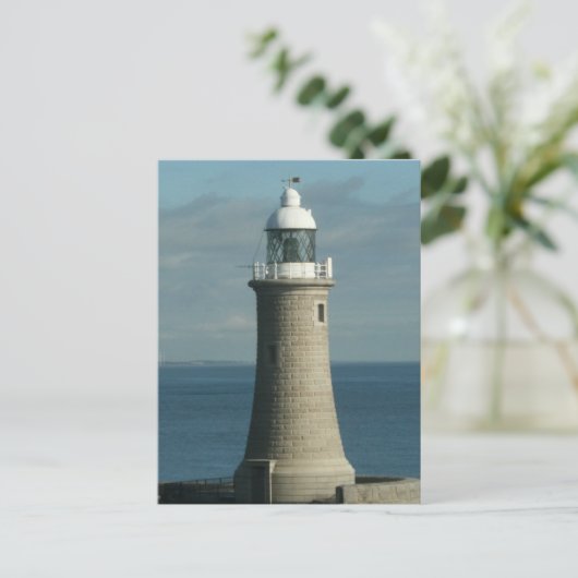 Famous Lighthouse Postcard Postkarte (Stehend Vorderseite)