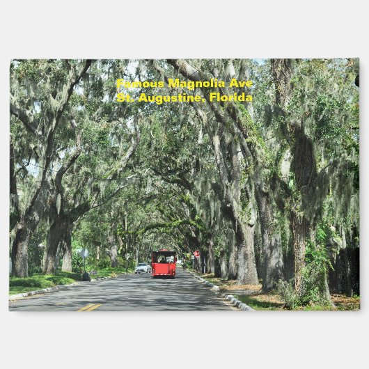 Famous Magnolia Avenue Magnet (Vorderseite)