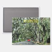 Famous Magnolia Avenue Magnet (Vorderseite/Rückseite)