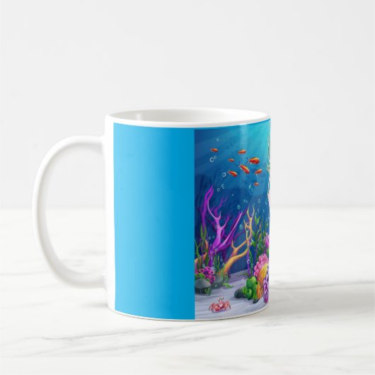Famous Mermaid Kaffeetasse (Links)