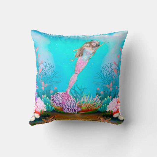 Famous Mermaid Kissen (Rückseite)