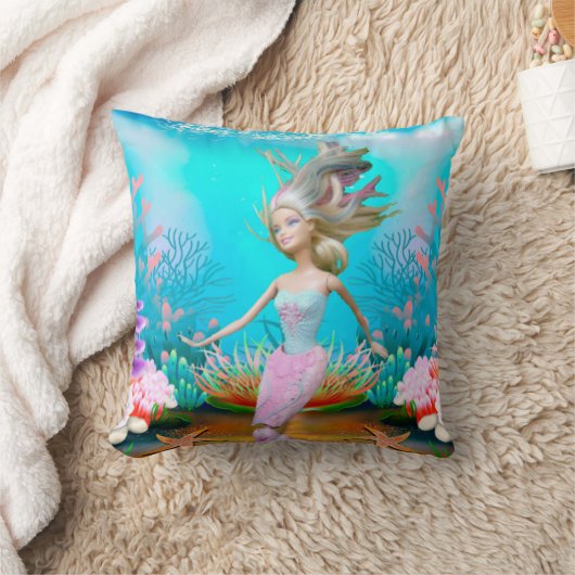 Famous Mermaid Kissen (Decke)