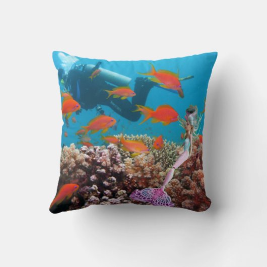 Famous Mermaid Kissen (Rückseite)