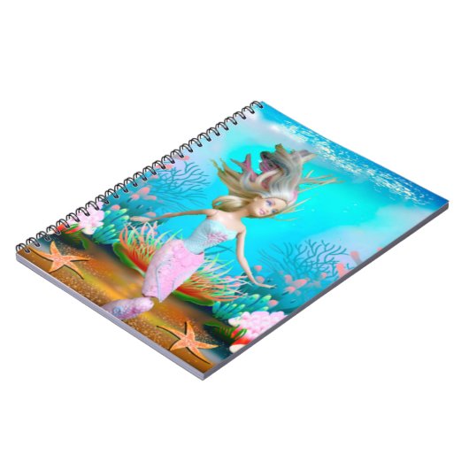 Famous Mermaid Notizblock (Linke Seite)