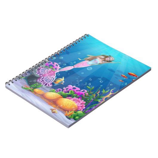 Famous Mermaid Notizblock (Linke Seite)