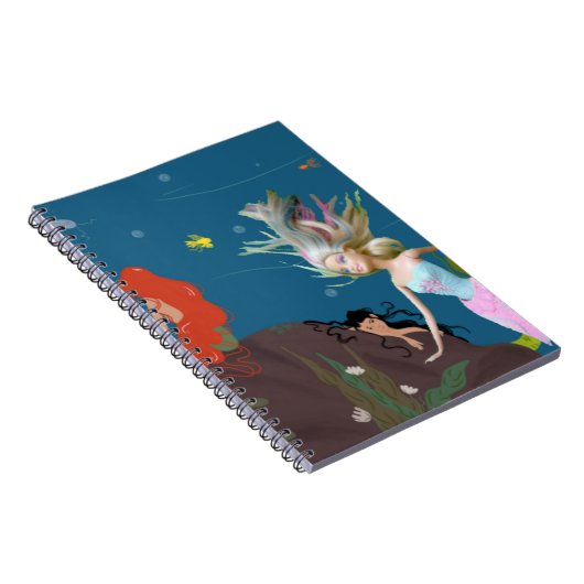 Famous Mermaid Notizblock (Rechte Seite)