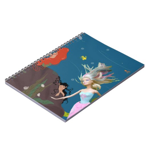 Famous Mermaid Notizblock (Linke Seite)