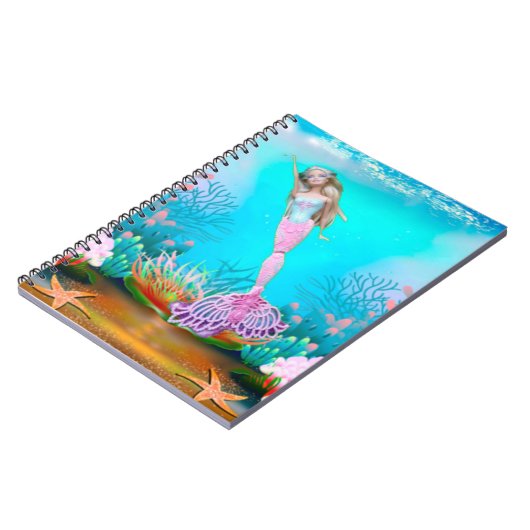 Famous Mermaid Notizblock (Linke Seite)