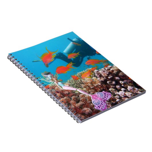 Famous Mermaid Notizblock (Rechte Seite)