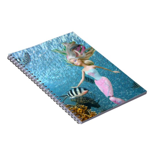 Famous Mermaid Notizblock (Rechte Seite)
