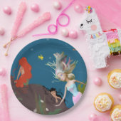 Famous Mermaid Pappteller (Party)