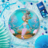Famous Mermaid Pappteller (Party)