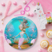 Famous Mermaid Pappteller (Party)